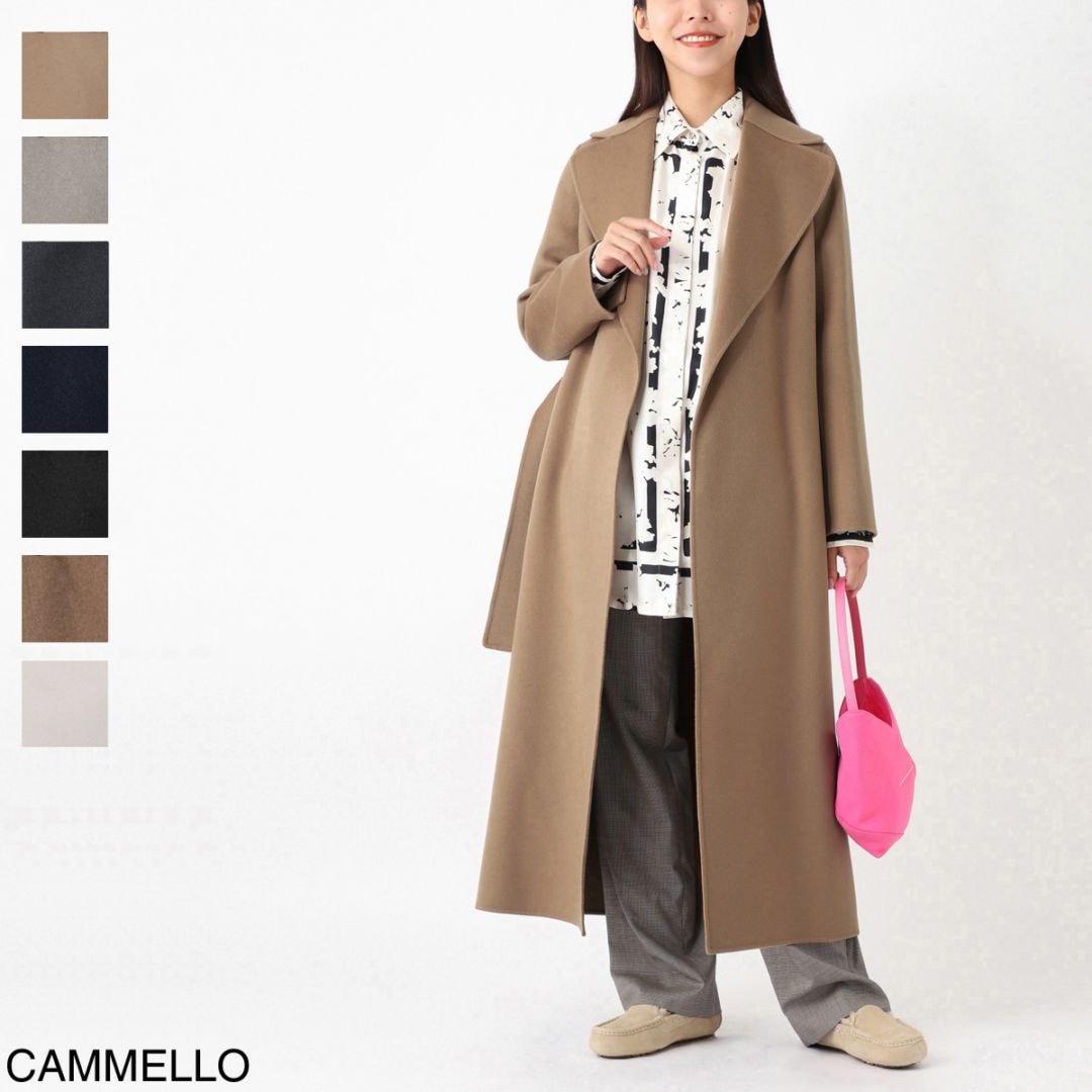 S Max Mara エスマックスマーラ ウールコート/ラップコート/POLDO