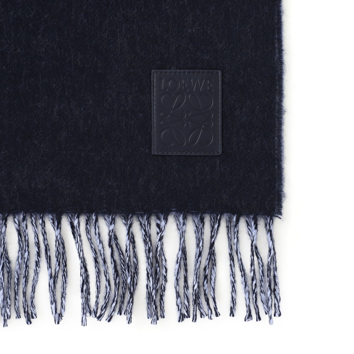 LOEWE ロエベ マフラー | メンズ・ブランド一覧,□ L,LOEWE | モダンブルー