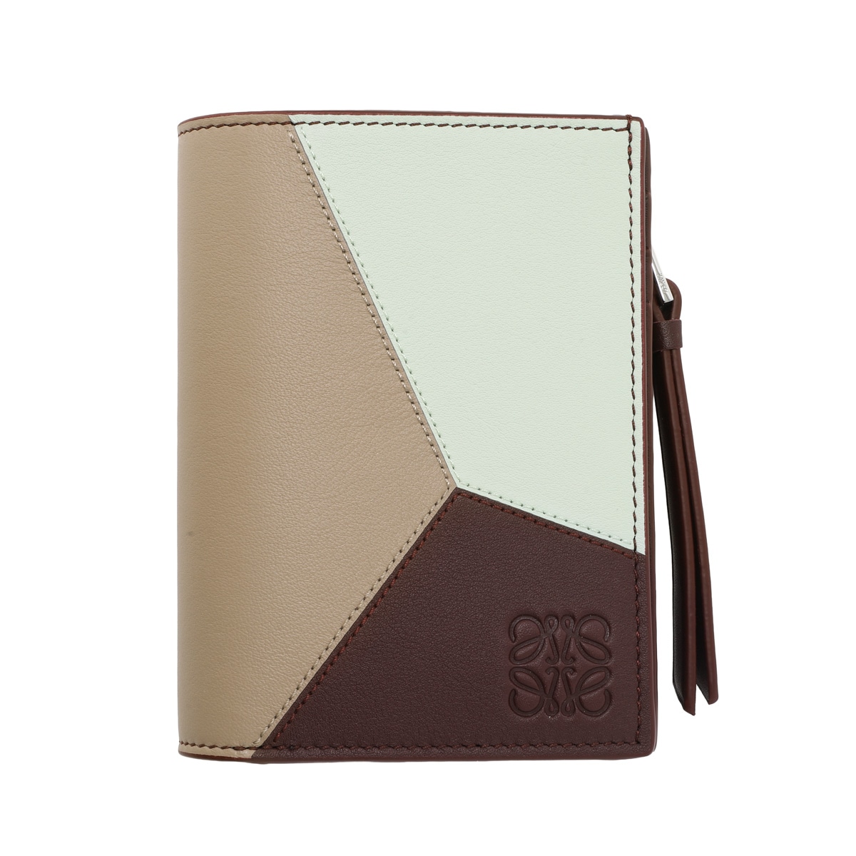 LOEWE ロエベ 2つ折り財布 小銭入れ付き/コンパクトウォレット/PUZZLE