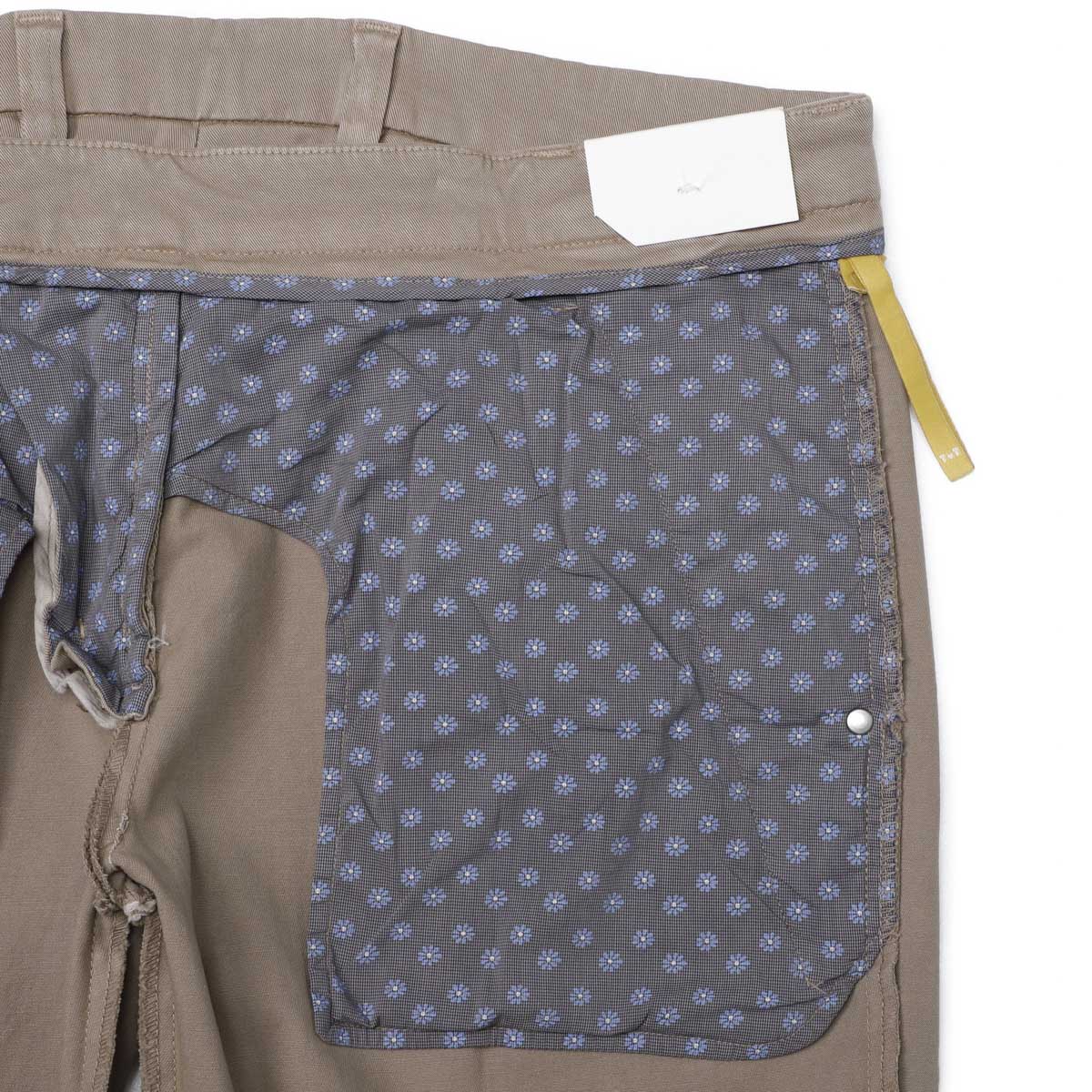 entre amis アントレアミ ジップフライパンツ/コットンパンツ/TK