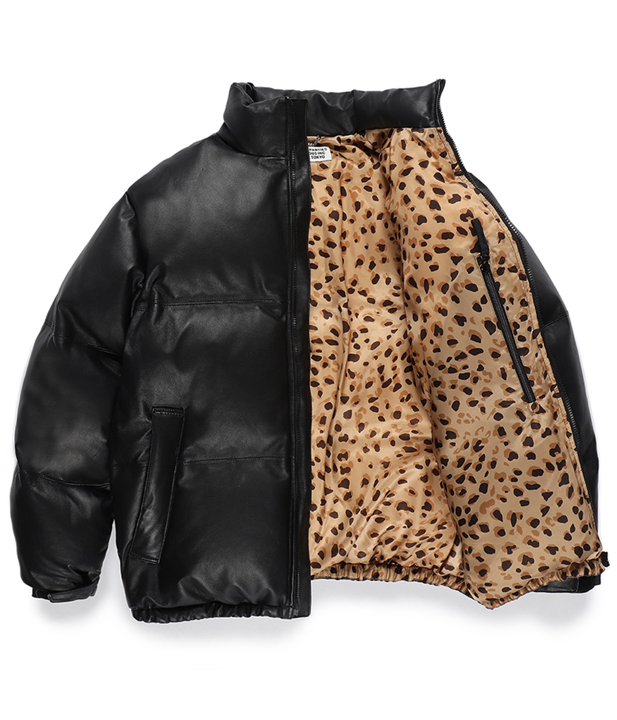 LEATHER DOWN JACKET -B- (TYPE-2)【BLACK】｜WACKO MARIA｜MELTING