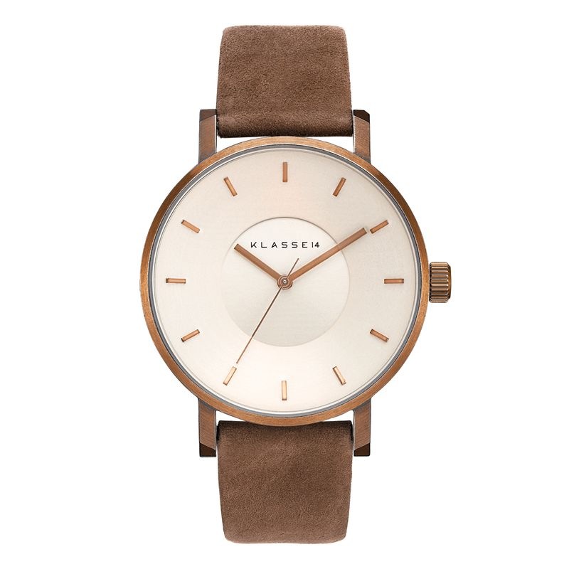 KLASSE14（クラスフォーティーン）VORALE Vintage Gold Brown 42mm
