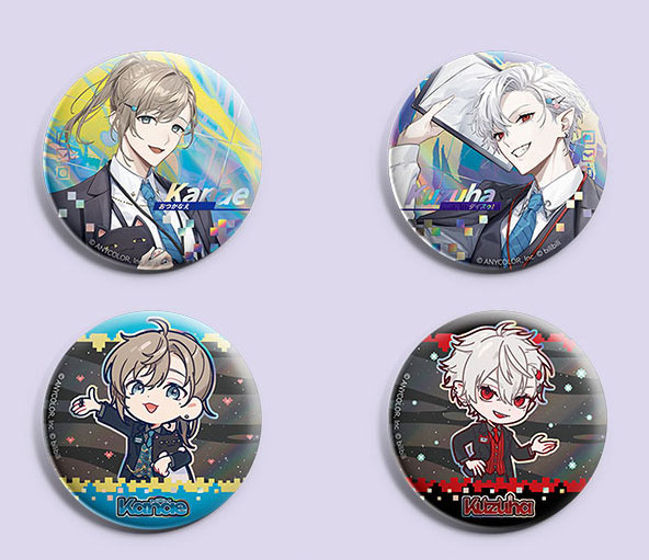 ニューレトロ 葛葉 缶バッジ にじさんじ クロノワ ニューレトロ缶