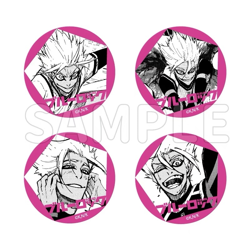 ハドマ様専用 士道龍聖 私服 缶バッジ 50個 ブルーロック 士道龍聖