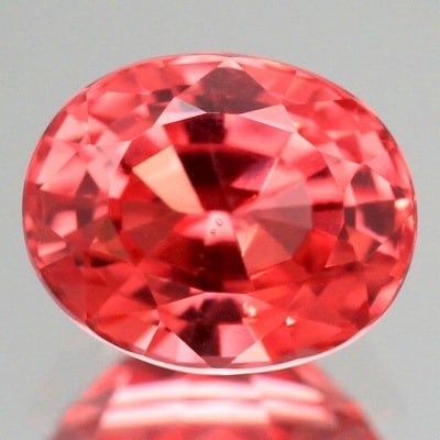 1.13ct天然スピネル【オレンジ二ッシュピンク】ベトナム