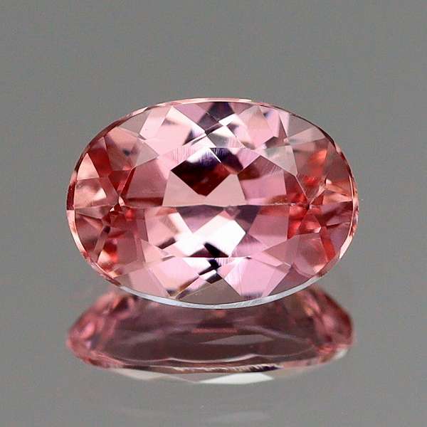 天然インペリアルトパーズ 0.48ct 【美色シェリーピンク】 ブラジル