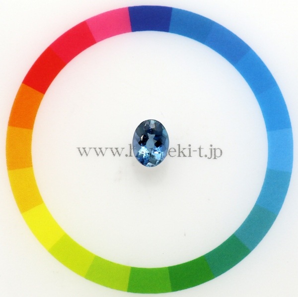 リツプラネタリウムのようなインクル☆非加熱アクアマリン☆ペンダント