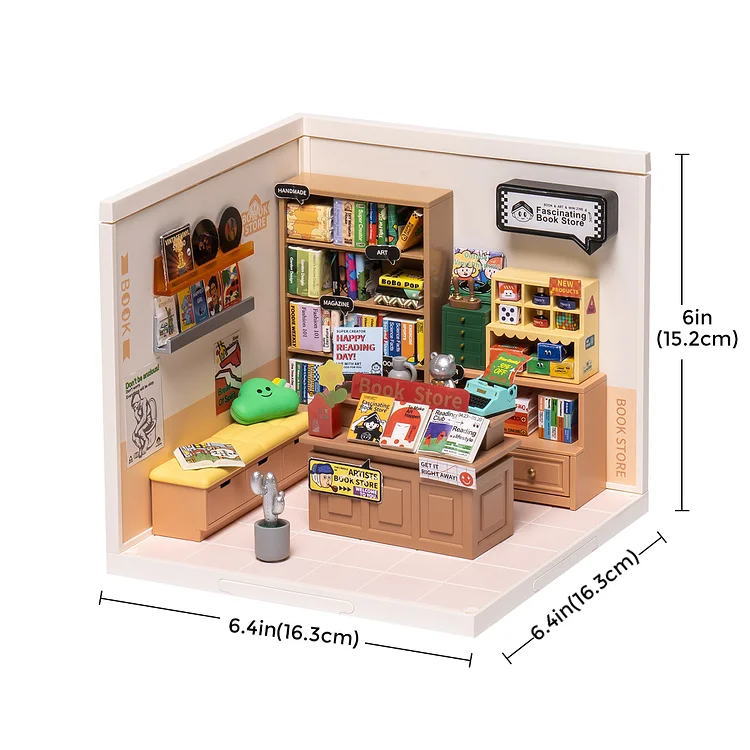 ROBOTIME ROLIFE DIY ミニチュアハウス スーパークリエイターシリーズ