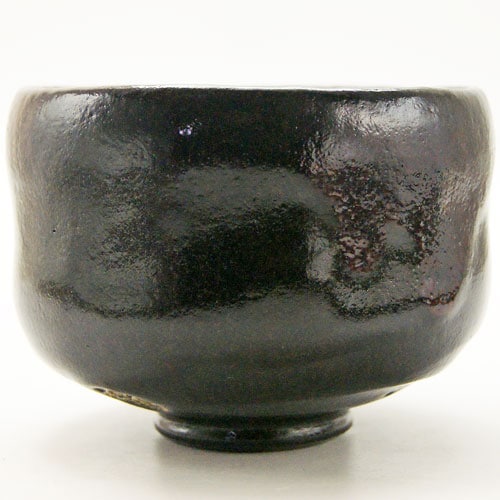 抹茶碗 黒楽茶碗 佐々木松楽 作 通年物の通販は【茶道具のみのる園】