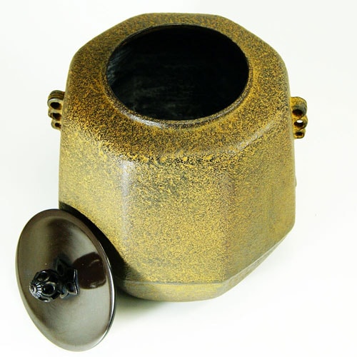 風炉釜 八角釜の通販は【茶道具のみのる園】