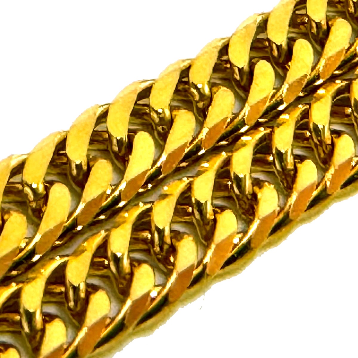 喜平 ネックレス 24金 純金 ダブル 6面 50cm 10g 造幣局検定マーク K24