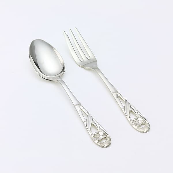 銀製SILVER950 3355gWAKOカトラリー83点セット 銀製SILVER950