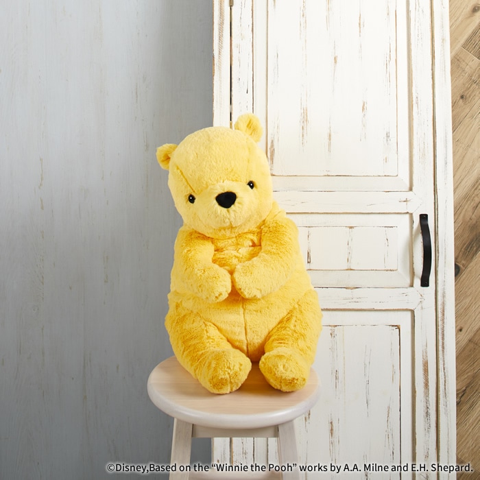 あそんで！クラシック プー Lサイズ|【ぬいぐるみのセキグチ】メーカー