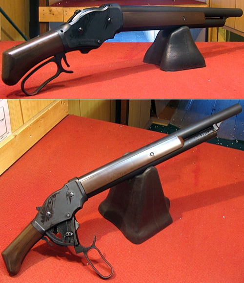 マルシン・M1887ショート maxi8 木製ストックVer 8mmBB ガスガン