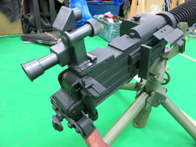 送料無料対象外】電動・九二式重機関銃金属製三脚架・ダミースコープ