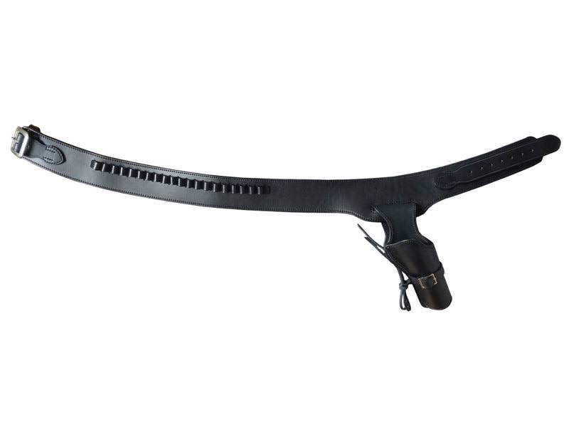 店内全品5％OFFクーポン】イーストA・ウエスタン ガンベルト（牛革製