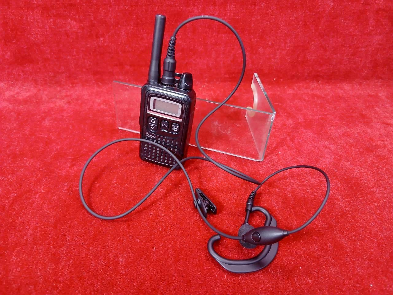 中古品】ICOM 特定小電力トランシーバー IC-4300 イヤホンマイク付