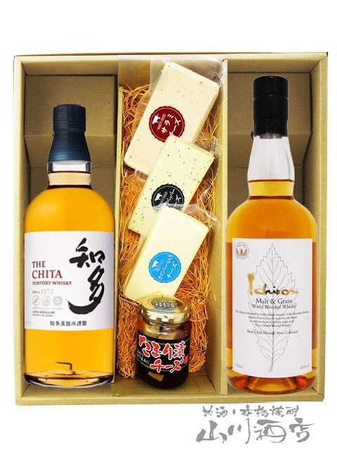 サントリーウィスキー 知多 700ml + イチローズ モルト＆グレーン