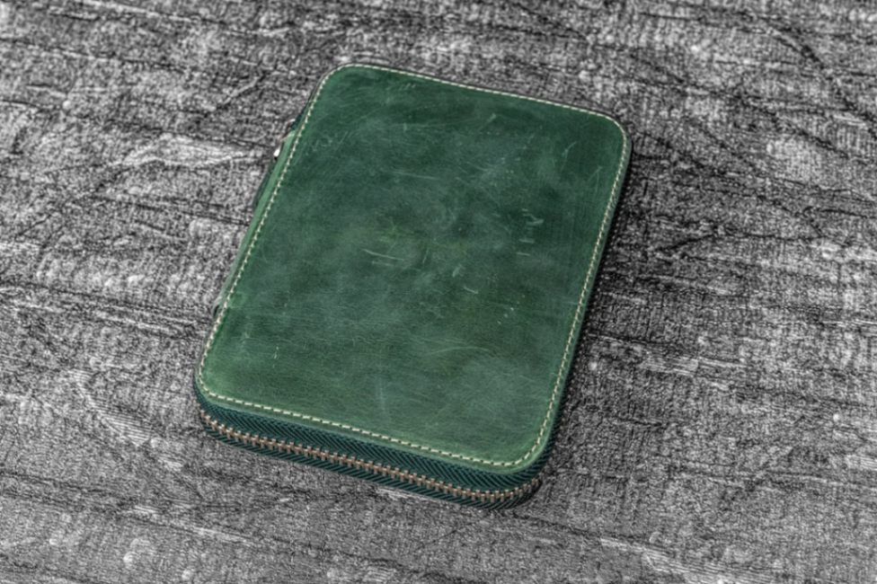 ガレンレザー ポケットサイズカヴェコ用 14本差しコレクターペンケース