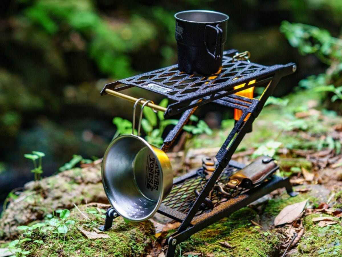 ネイチャートーンズ リトルブレイクスタンド L ダークブラウン Amazon