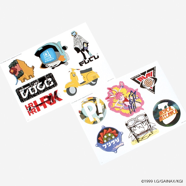 フリクリ ステッカーセット（NC帝國）【販売終了】 | 特集から探す