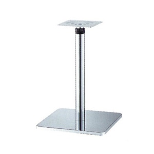 テーブル脚,ラチェット昇降式テーブル脚,天板サイズ600角まで,クローム