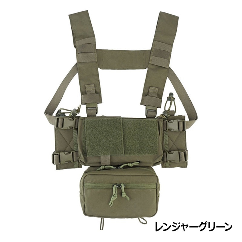 WoSporT Spiritus Systemsタイプ Micro Fight MK4チェストリグ