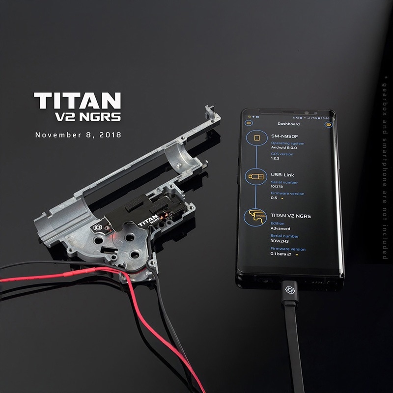 GATE TITAN 次世代電動ガン メカボックス用 後方配線 V2 NGRS Expert