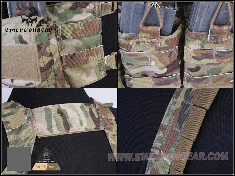EMERSON OPSスタイル イージーチェストリグ マルチカム MC | サバゲー