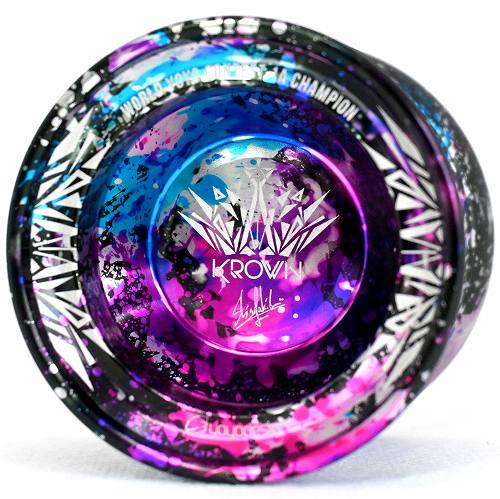 品番95】クラウン.ws(ブラック×ブルー×パープルスプラッシュ