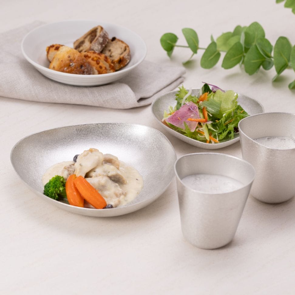 京都清課堂 錫 薄氷皿6寸 錫 薄氷皿 5寸 - 清課堂オンラインストア