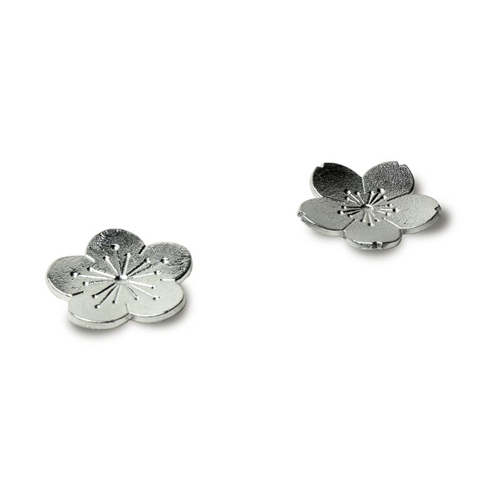 ほんの気持ちギフト（箸置-「花ばな」梅・桜2ヶセット）｜錫製雑貨・酒