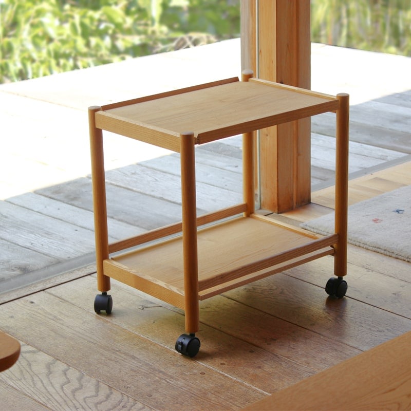 豊田たんす オーク材 ワゴン 希少 無垢材 豊田たんす オーク材 ワゴン