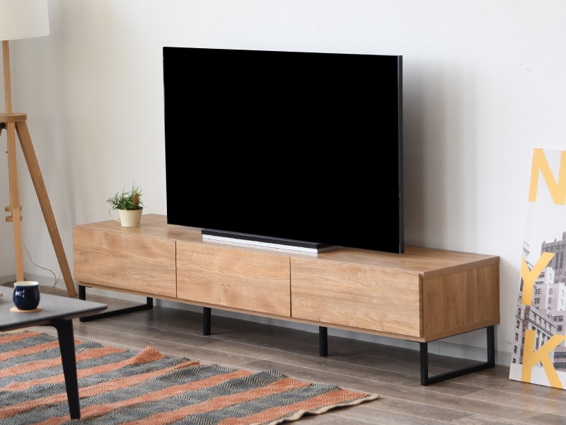 テレビ台 テレビボード 日本製 テレビラック ローボード ナチュラル