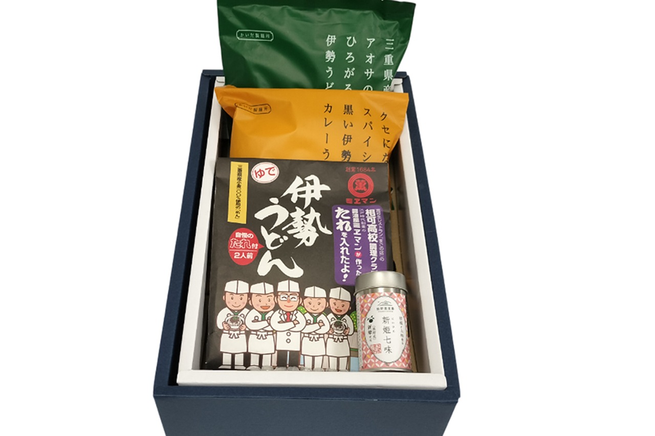 三重テラス】伊勢うどん3種味比べセット 薬味付き | 三重テラス公式