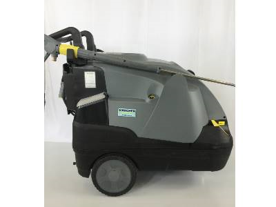 中古品ケルヒャー 高圧洗浄機 60hz【安定した温水供給で油分含む汚れに