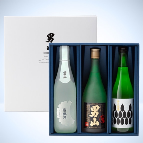 大吟醸3本セット（720ml×3本） | 特徴,セット商品 | 男山オンライン
