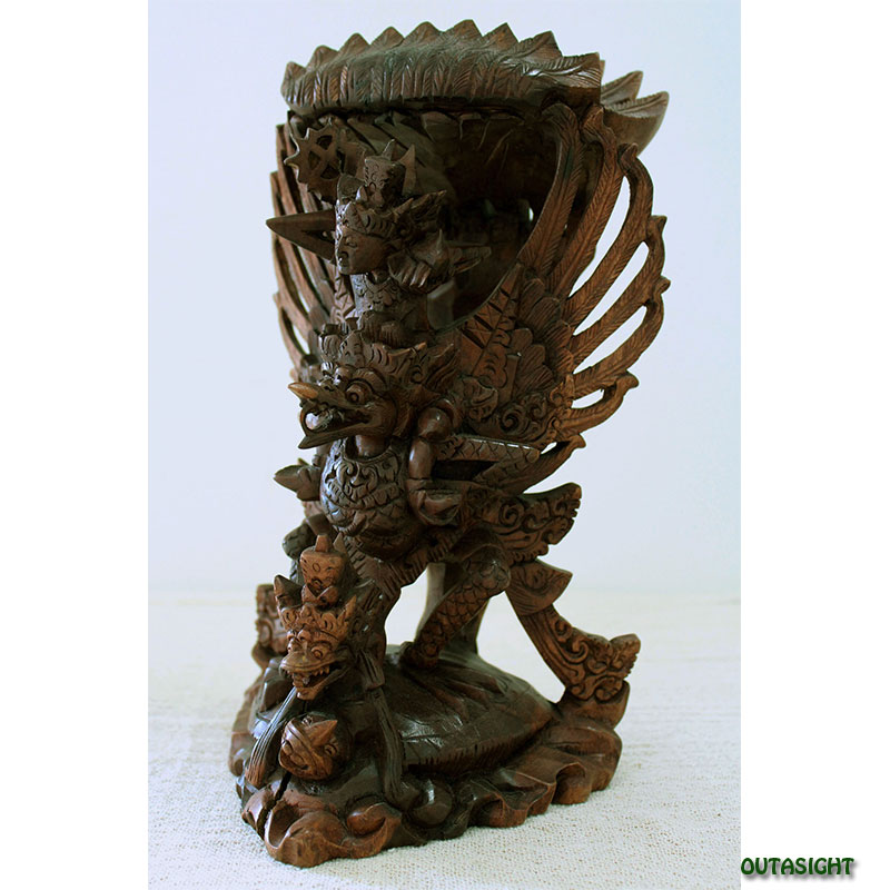木彫り ガルーダ バリ島 インドネシア INNS-39 | Outlet/アウタサイト
