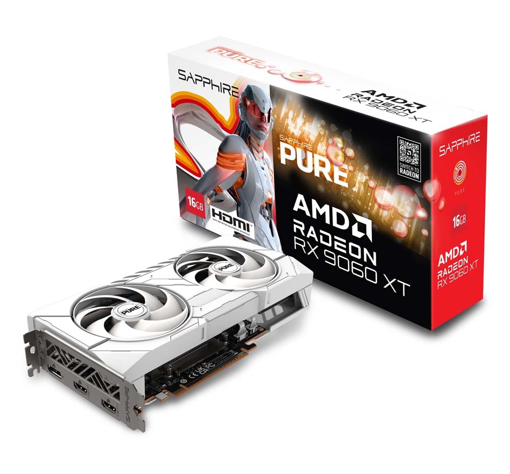 SAPPHIRE PURE Radeon RX 9060 XT GAMING OC 16GB グラフィックカード