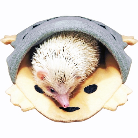 レインボー ハリちゃん寝ぶくろ/ハリネズミ 寝袋 寝床 ベッド もぐれる