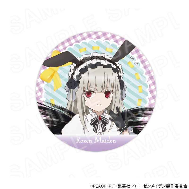 公*o様 Rozen Maiden 水銀燈 缶バッジ 2個セット 公*o様 Rozen Maiden