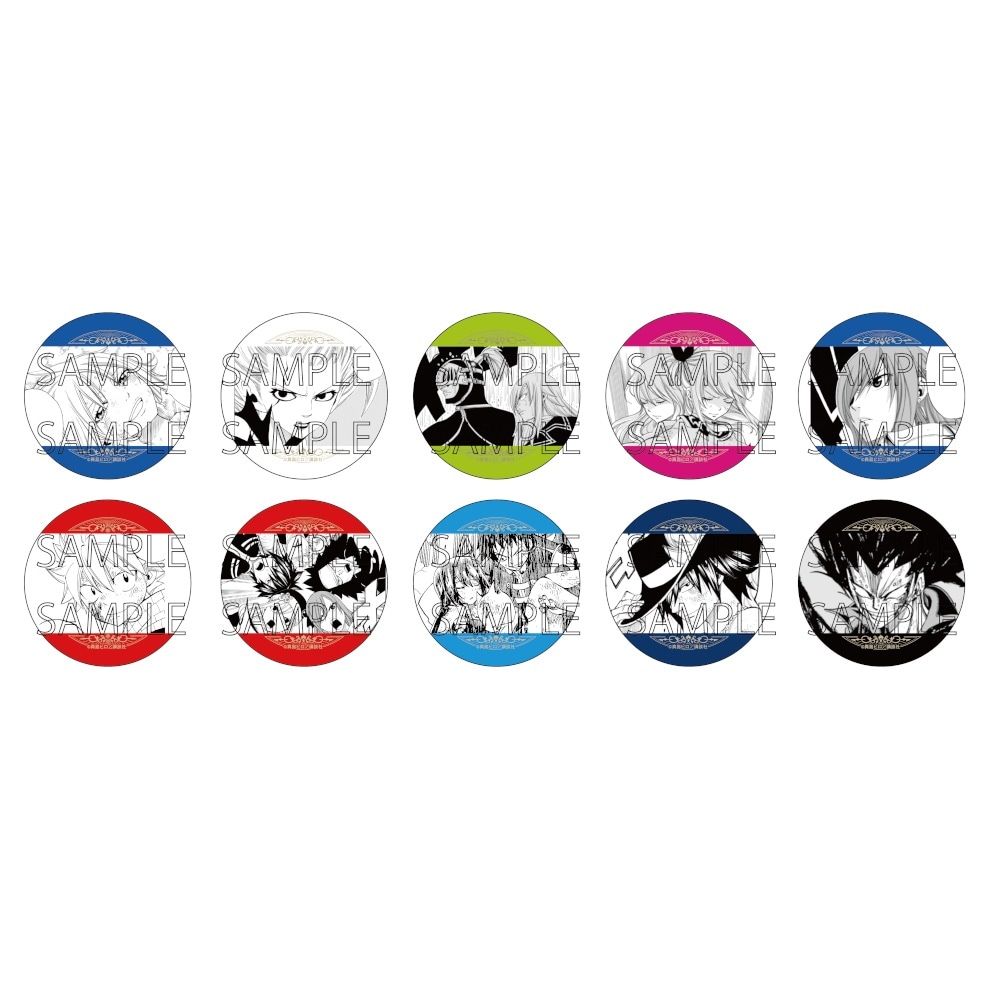 FAIRY TAIL キャラウムカフェ ルーシィ 缶バッジ 55点 FAIRY TAIL