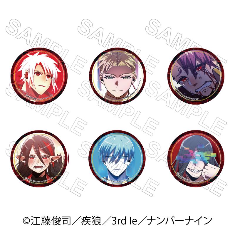國神錬介 ブルーロック ブルロ プリンセスカフェ 缶バッジ 7個セット 國神