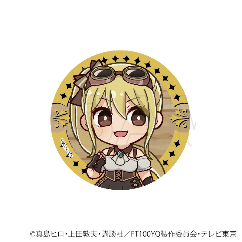 FAIRY TAIL キャラウムカフェ ルーシィ 缶バッジ 55点 FAIRY TAIL