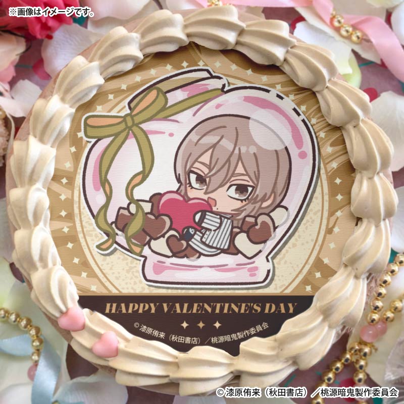 バレンタインプリケーキ2026（桃寺 神門(描きおこし)）【特典缶バッジ