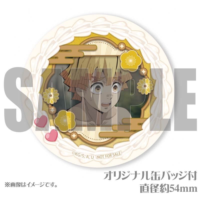 プリケーキ2025（我妻善逸(第2弾)）【特典缶バッジ付き】[鬼滅の刃