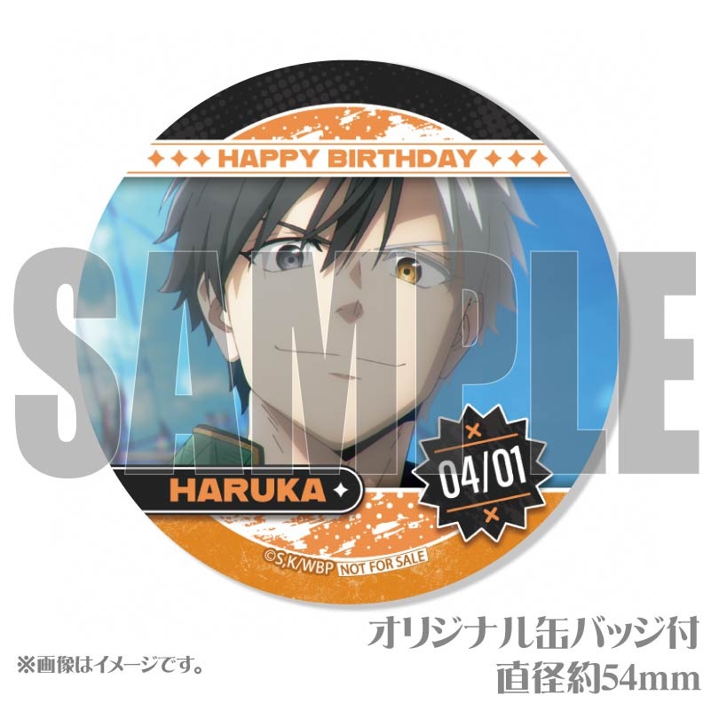 WIND BREAKER ウィンブレ 桐生三輝バースデー缶バッジ WIND BREAKER_