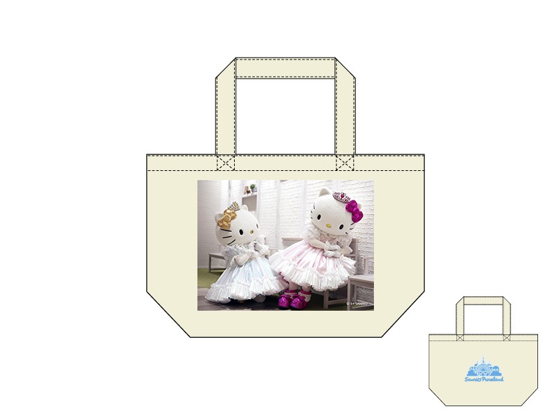 推しキャラ工房】ハローキティ50周年① 【クッション・トートバッグ