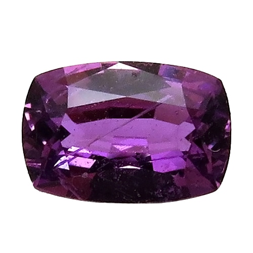 非加熱 パープルサファイア ルース 0.57ct 高彩度のパープル