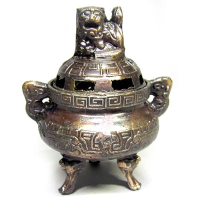 アンティーク調 台湾香炉(小) 獅子 |開運,風水,グッズ,癒し,アロマ,お